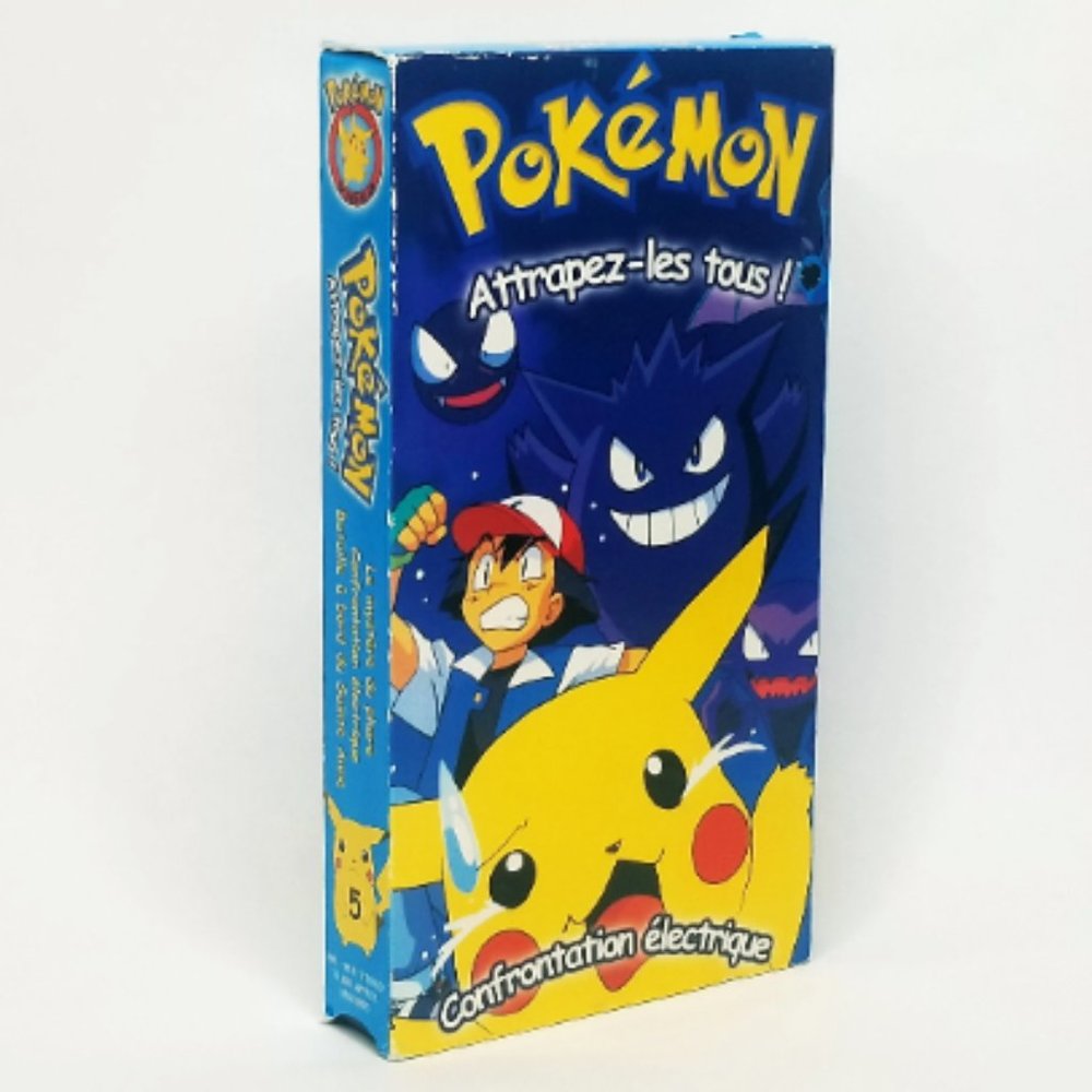 1998 Pokemon VHS French Version Volume 5 Vintage